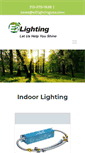 Mobile Screenshot of e2lightingusa.com