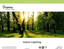 Tablet Screenshot of e2lightingusa.com